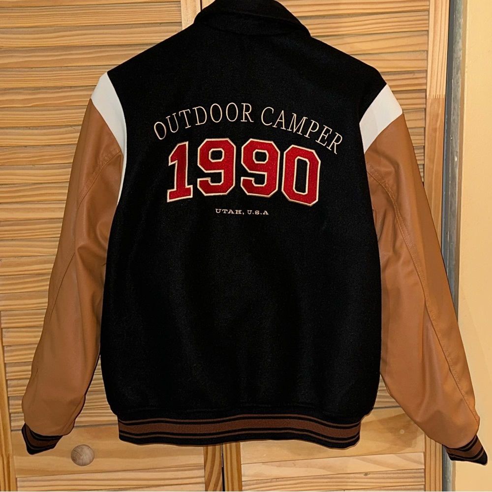 H&M varsity jacket oversized jacket women’s outerwear